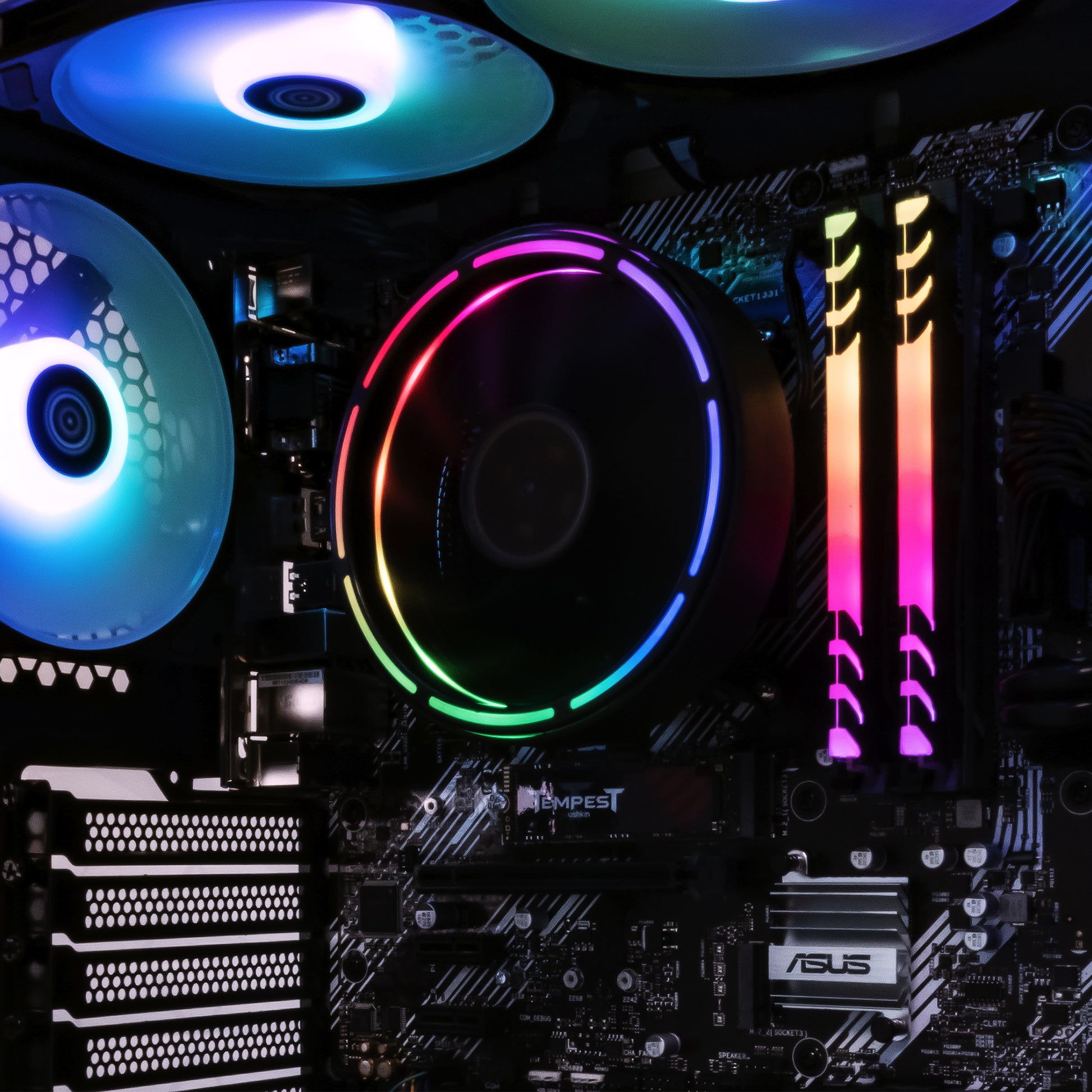 Dark Castle Gaming PC, AMD Ryzen 5 5600G, 16GB, 1TB SSD, Radeon Vega 7, Reaper-5600
